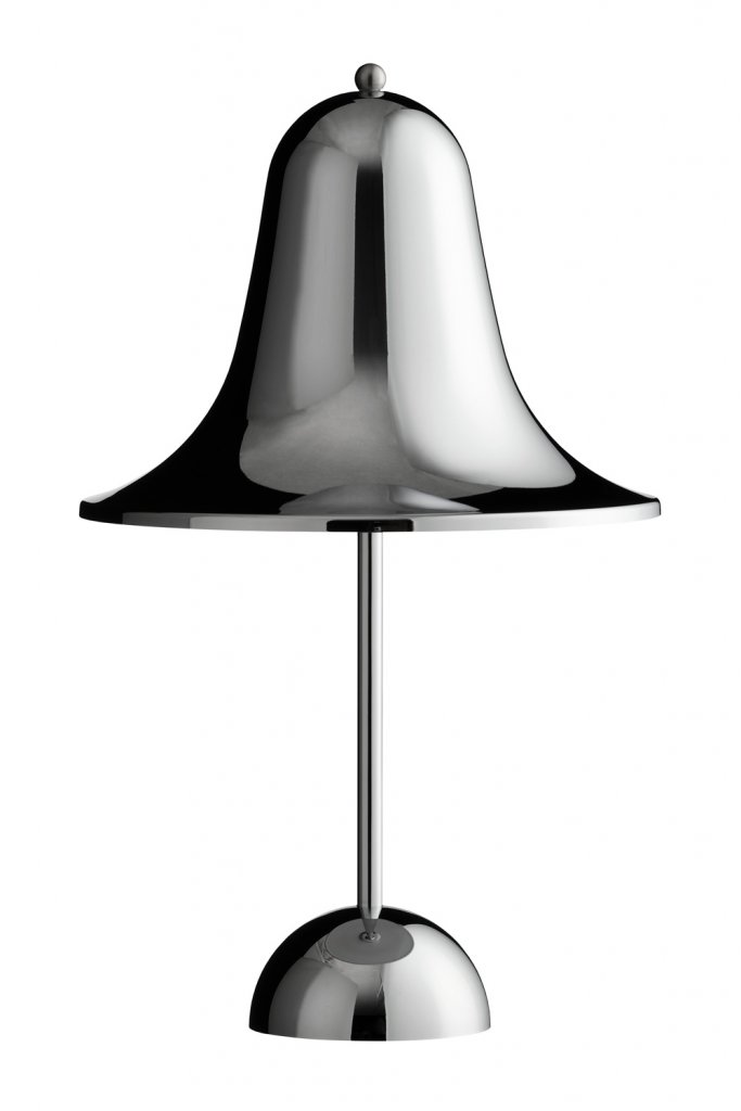Verpan Pantop portabel bordslampa (Krom)