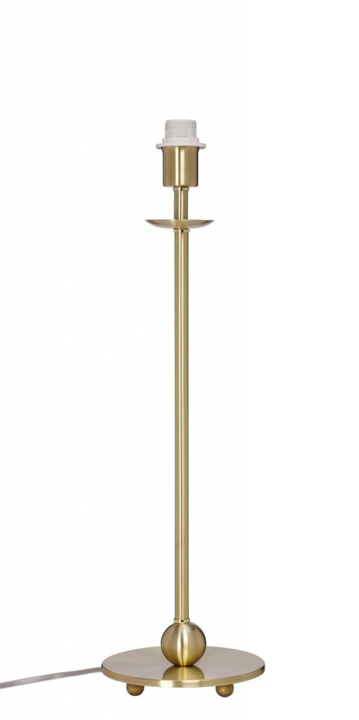 Klassisk lampfot 49cm (Guldfärgad)