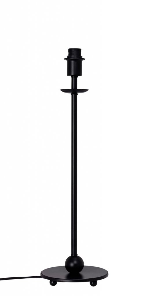 Klassisk lampfot 49cm (Svart)